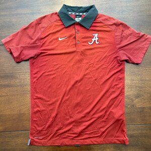Men's Nike Alabama Crimson Tide Polo (Crimson)